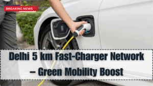 Delhi 5 km Fast‑Charger Network – Green Mobility Boost
