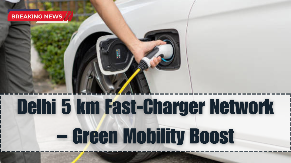 Delhi 5 km Fast‑Charger Network – Green Mobility Boost