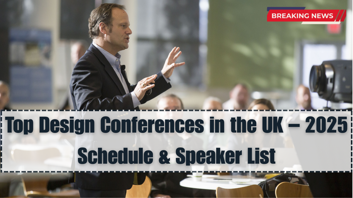 Top Design Conferences in the UK – 2025 Schedule & Speaker List