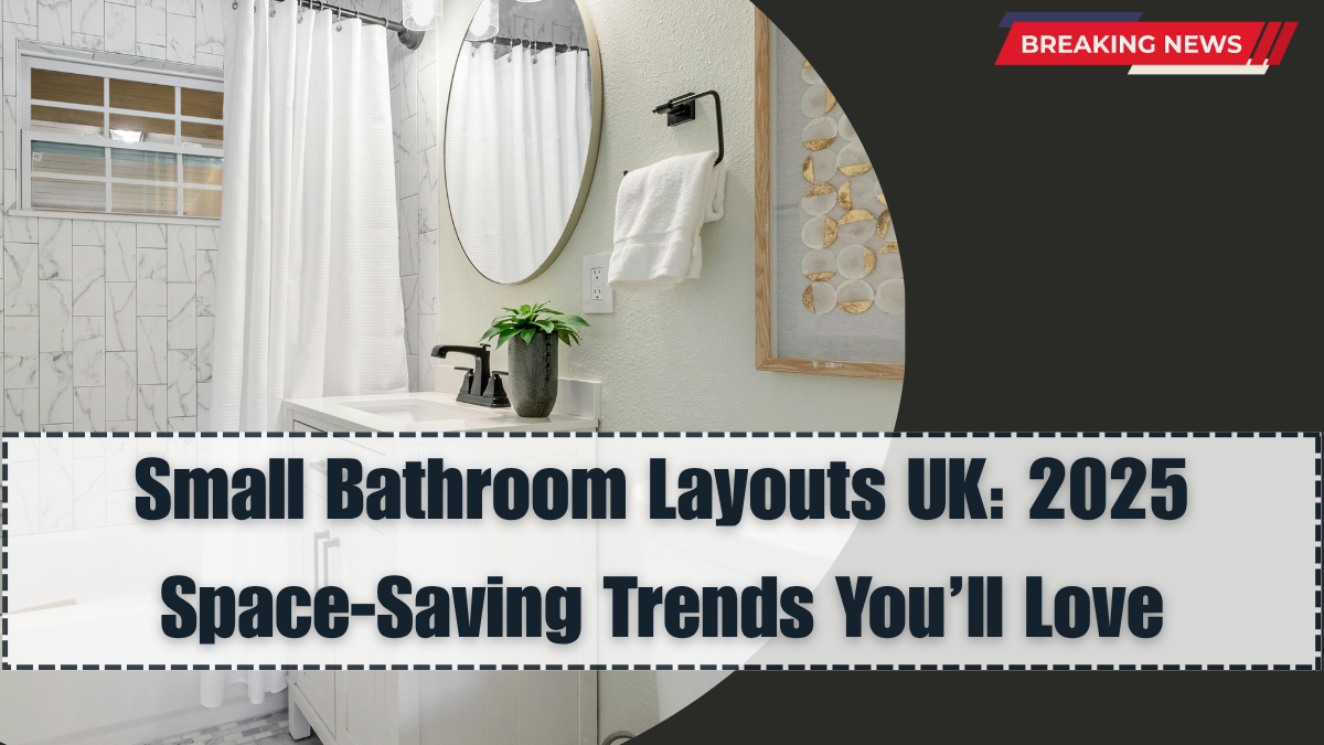 Small Bathroom Layouts UK: 2025 Space-Saving Trends You’ll Love