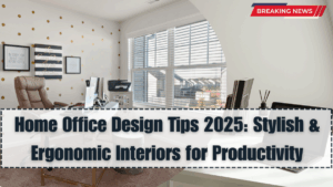Home Office Design Tips 2025: Stylish & Ergonomic Interiors for Productivity
