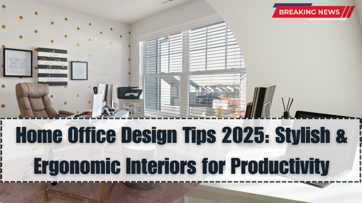 Home Office Design Tips 2025: Stylish & Ergonomic Interiors for Productivity