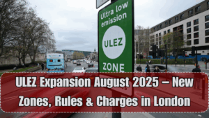 ULEZ Expansion August 2025 – New Zones, Rules & Charges in London
