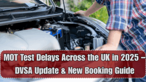MOT Test Delays Across the UK in 2025 – DVSA Update & New Booking Guide