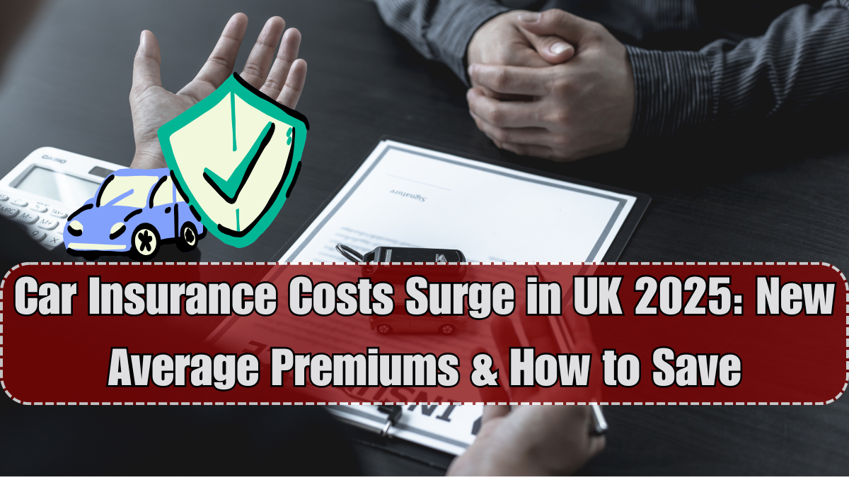 Car Insurance Costs Surge in UK 2025: New Average Premiums & How to Save