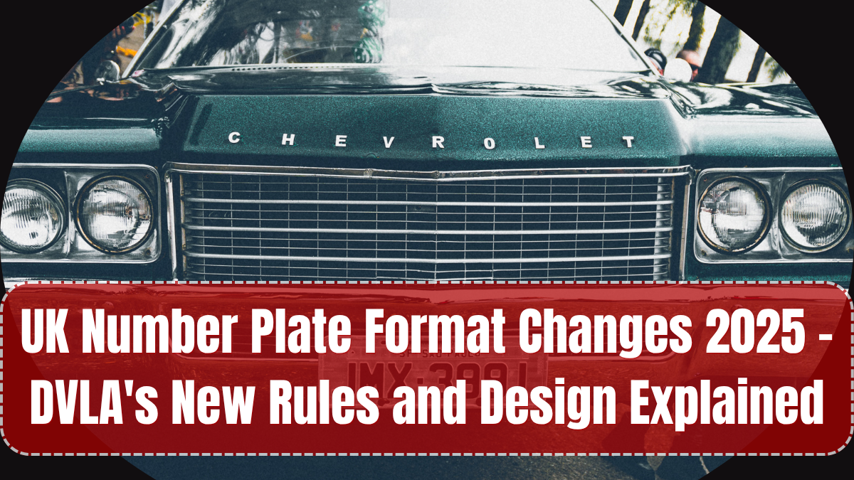 UK Number Plate Format Changes 2025 – DVLA’s New Rules and Design Explained
