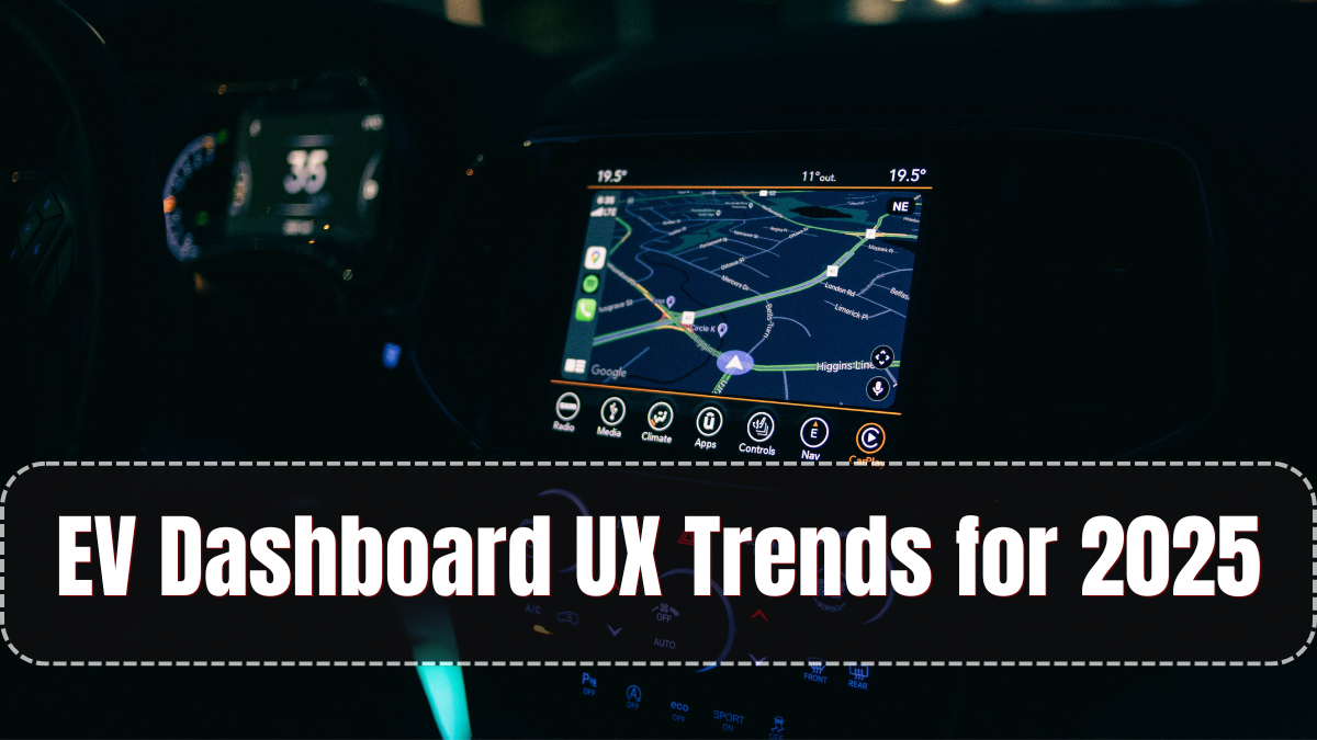 EV Dashboard UX Trends for 2025