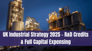 UK Industrial Strategy 2025 – R&D Credits & Full Capital Expensing