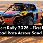 EV Desert Rally 2025 – First Electric Off-Road Race Across Sand Dunes