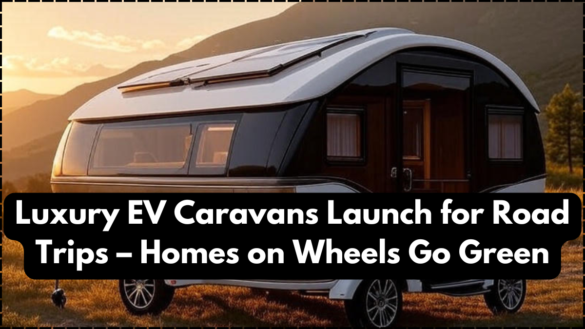 Luxury EV Caravans Launch for Road Trips – Homes on Wheels Go Green