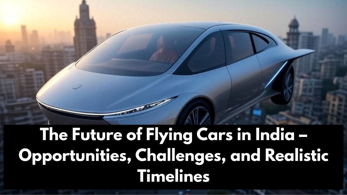 The Future of Flying Cars in India – Opportunities, Challenges, and Realistic Timelines