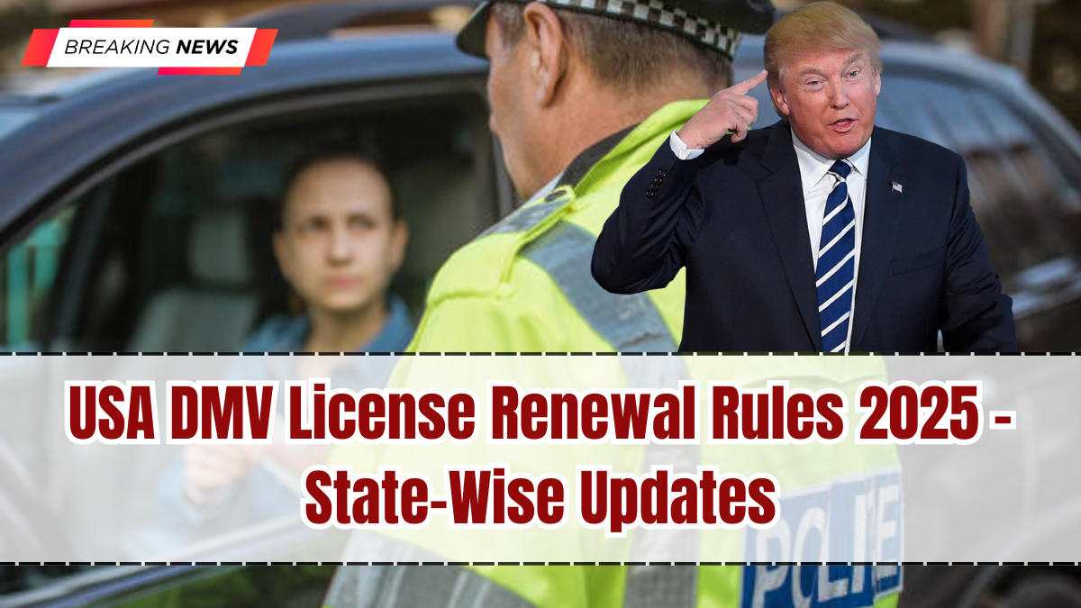 USA DMV License Renewal Rules 2025 – State-Wise Updates
