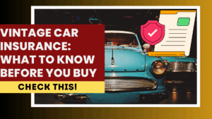 Vintage Car Insurance: What to Know Before You Buy