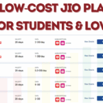 Best Low-Cost Jio Plans in 2025 for Students & Low Users