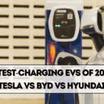 Fastest-Charging EVs of 2025 – Tesla vs BYD vs Hyundai